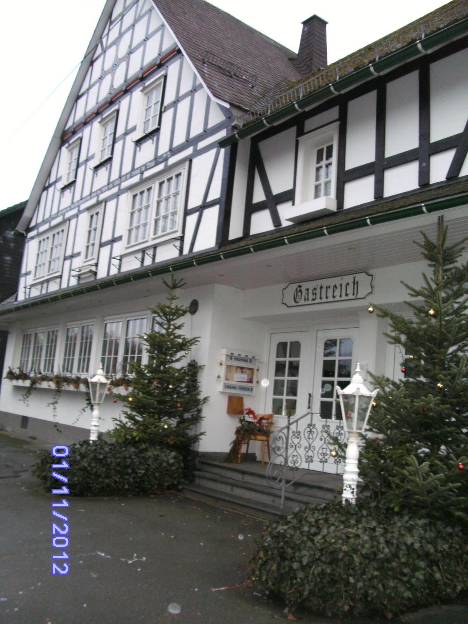 Pension Gastreich Lennestadt Exterior foto