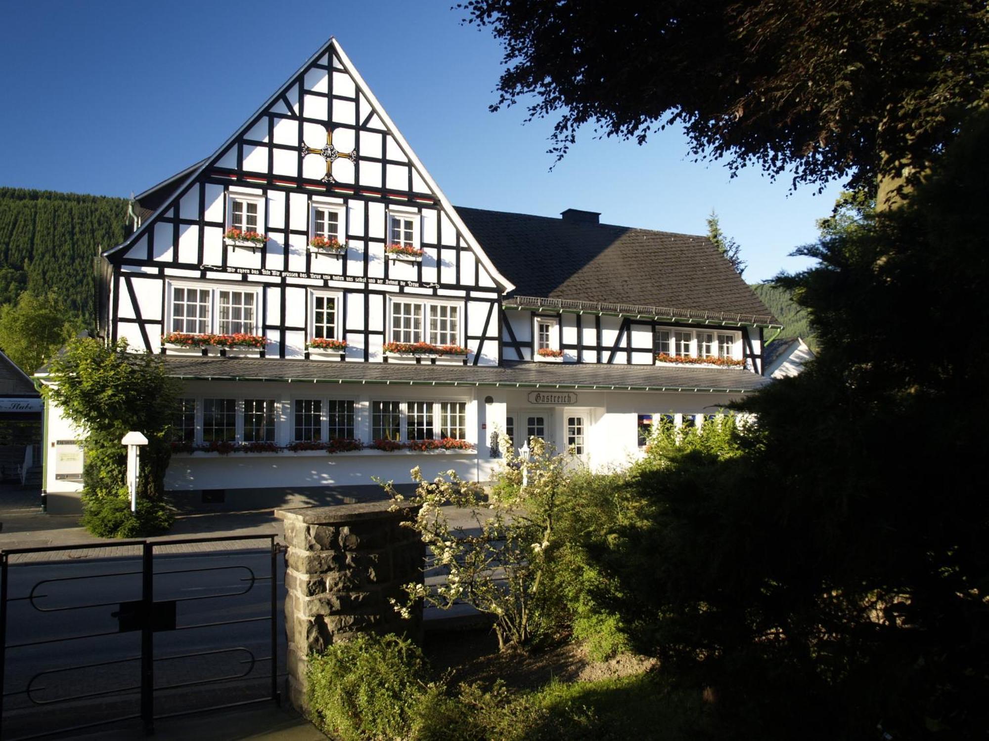 Pension Gastreich Lennestadt Exterior foto